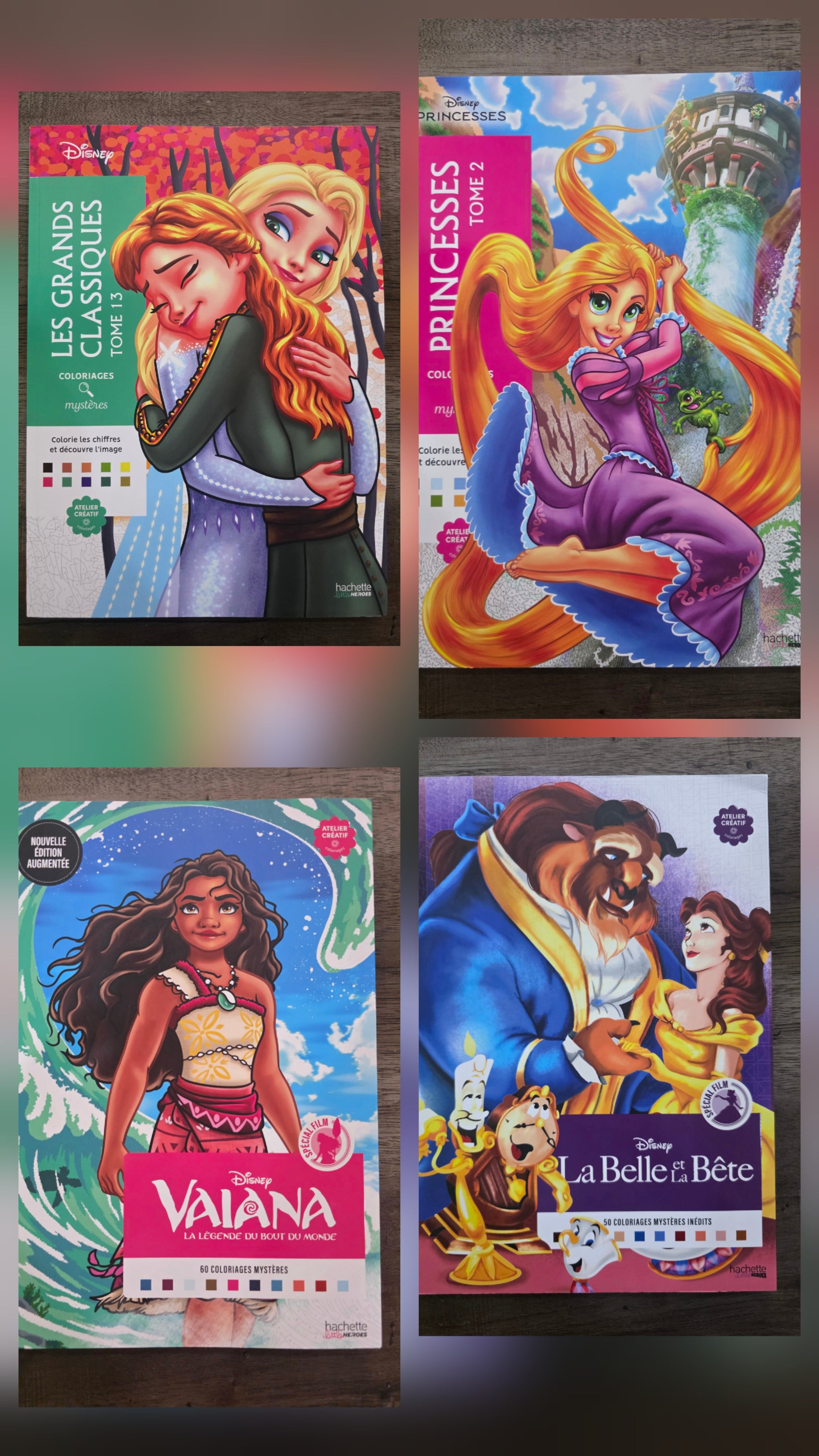 Livre de coloriage mystère