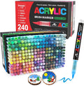 Coffret 240 feutres acryliques Guangna Brush