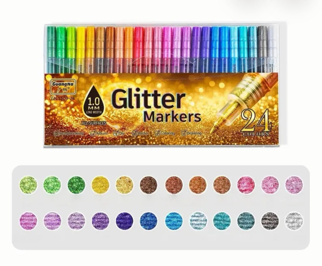 Guangna Glitter Markers