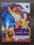Livre de coloriage mystère la belle et la bête - coloriage mystère
