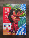 Livre de coloriage mystère portrait de famille - coloriage mystère