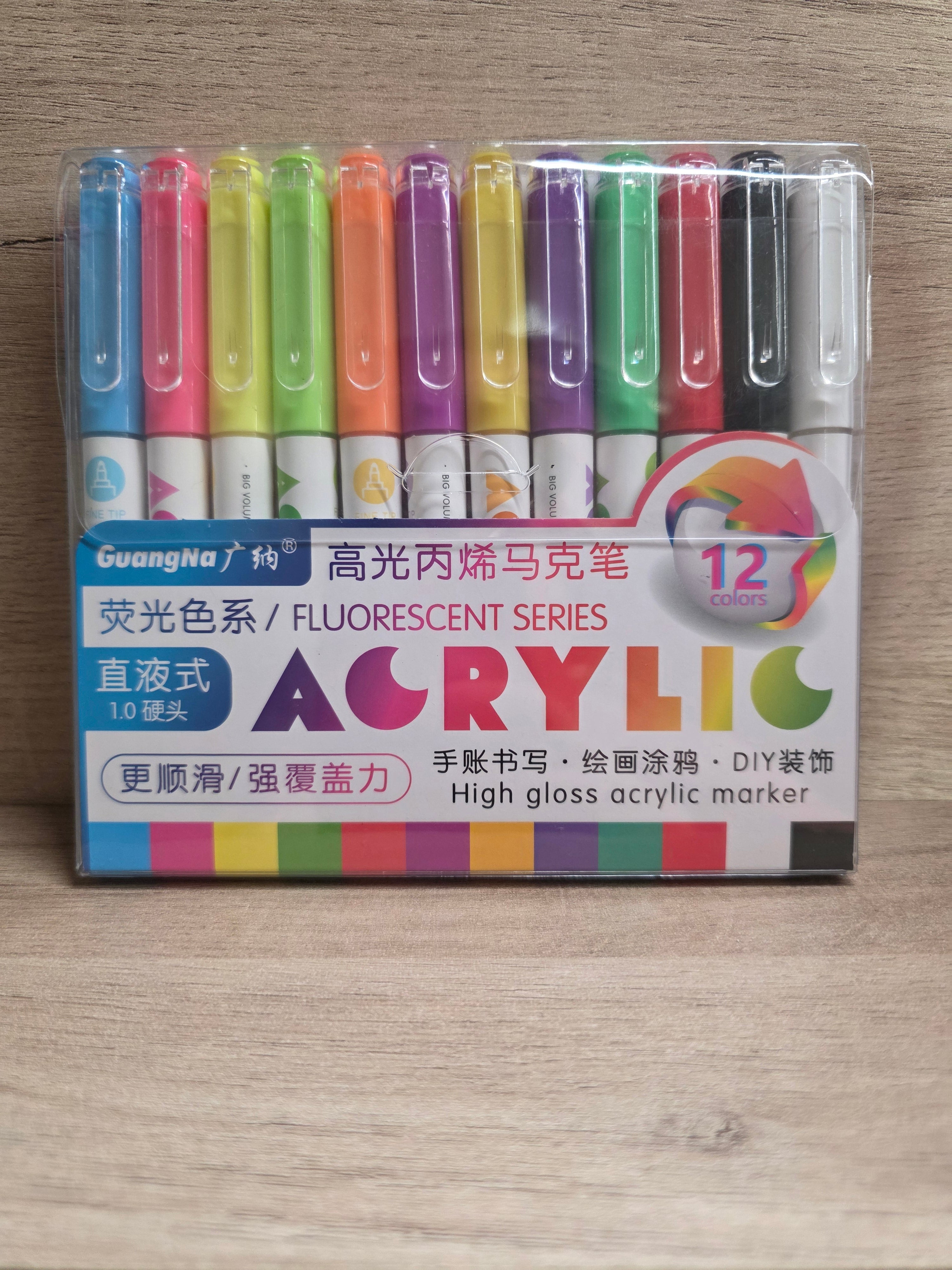 Guangna High Gloss du pack Fluorescent à l'unite